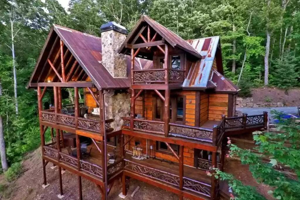 Villa Blue Ridge Beauty Exterior foto